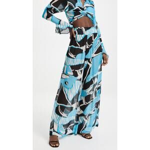 CIN CIN Mission Palazzo Pants Wide Leg Artifice Vacation Beachy Party Summer S